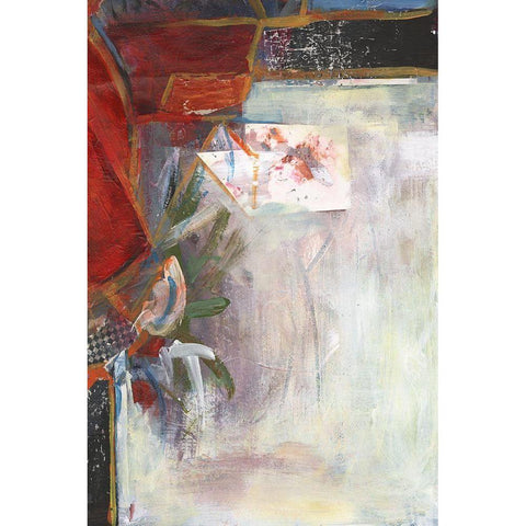 City Life III Black Modern Wood Framed Art Print with Double Matting by Combs, Joyce