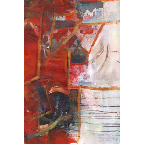 City Life IV Black Modern Wood Framed Art Print by Combs, Joyce