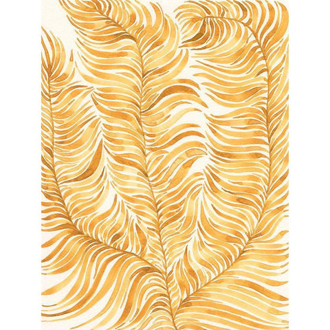 Quiet Harmony IV Gold Ornate Wood Framed Art Print with Double Matting by Moore, Regina