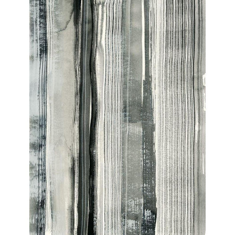 Differing Parallels II Black Modern Wood Framed Art Print by Popp, Grace