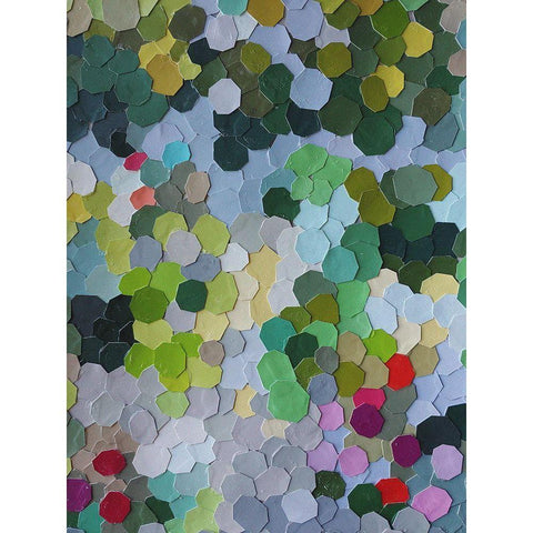 Huntington Gardens White Modern Wood Framed Art Print by Good, Coco