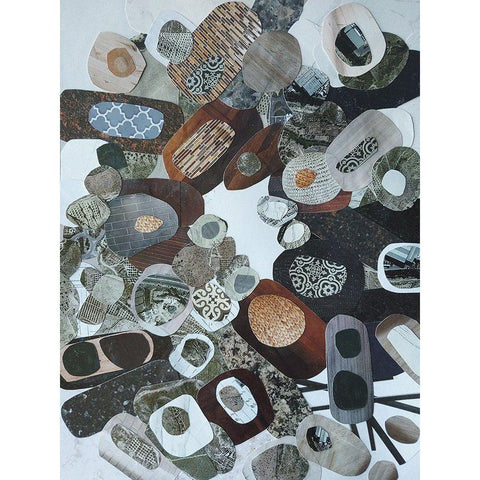 Nile River Boats White Modern Wood Framed Art Print by Good, Coco