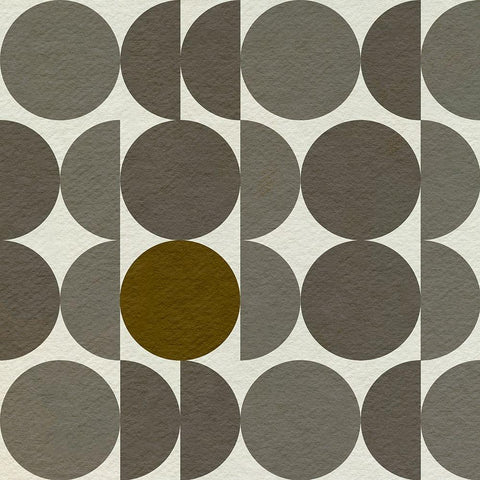 Parentheses II Black Modern Wood Framed Art Print by Caroline, Emma