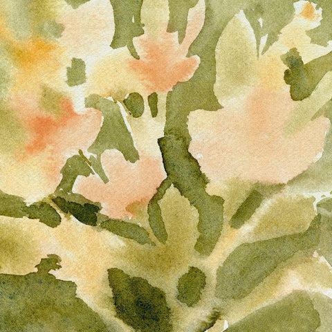 Sweet Bouquet I Gold Ornate Wood Framed Art Print with Double Matting by Caroline, Emma