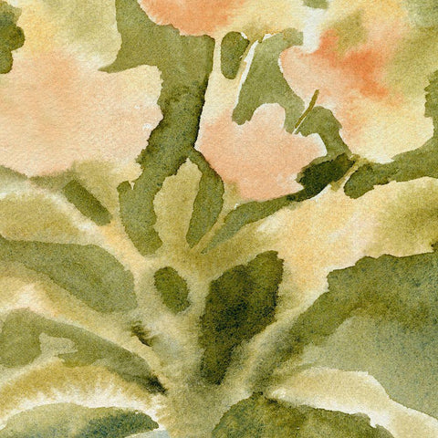 Sweet Bouquet II Gold Ornate Wood Framed Art Print with Double Matting by Caroline, Emma