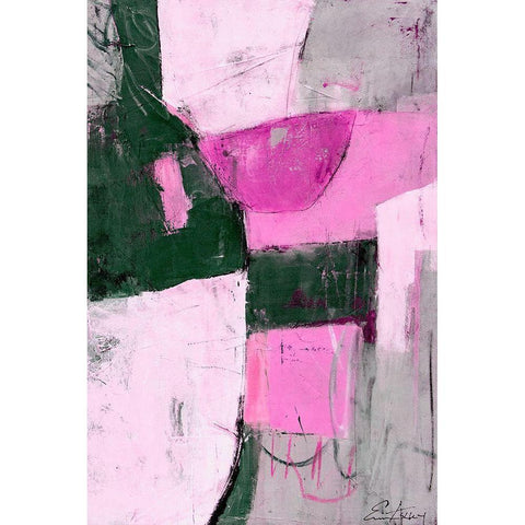 Party Mixer I Black Modern Wood Framed Art Print by Ashley, Erin