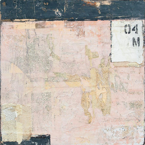 Embraced I Black Modern Wood Framed Art Print by Ashley, Erin