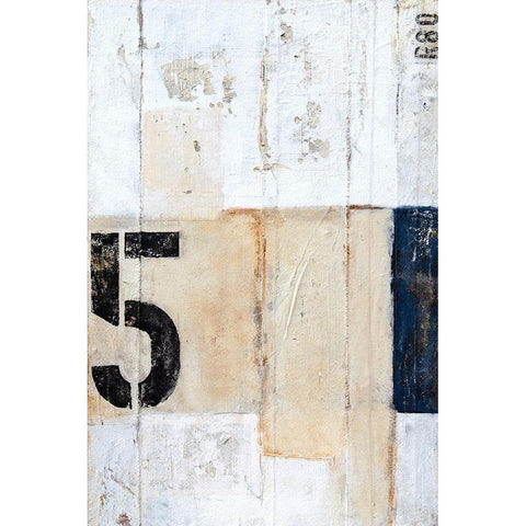 5th Row Black Modern Wood Framed Art Print with Double Matting by Ashley, Erin