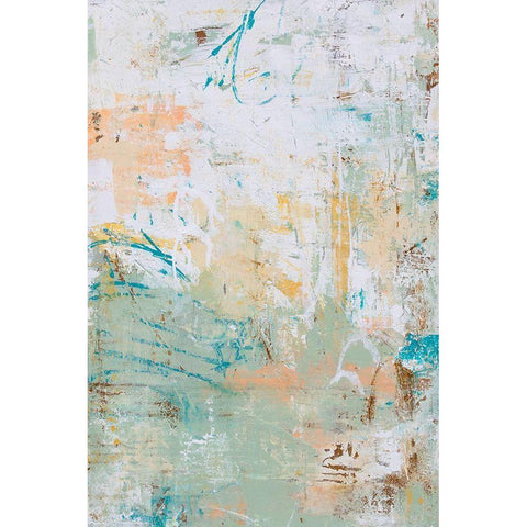 Island Jungle Black Modern Wood Framed Art Print by Ashley, Erin
