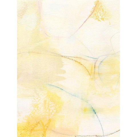 Barxan III White Modern Wood Framed Art Print by Jachimiec, Sue