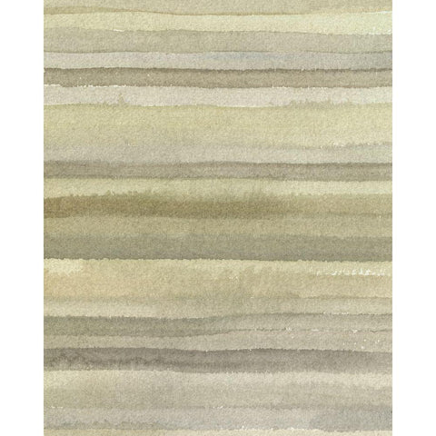 Lines in Neutral I Black Modern Wood Framed Art Print with Double Matting by Caroline, Emma