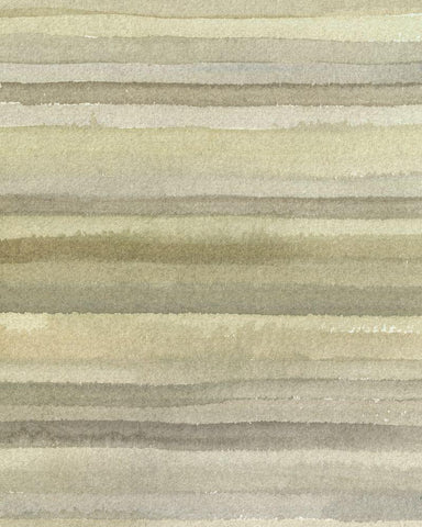Lines in Neutral I Black Ornate Wood Framed Art Print with Double Matting by Caroline, Emma