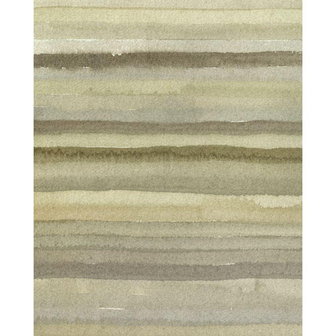Lines in Neutral II Black Modern Wood Framed Art Print by Caroline, Emma