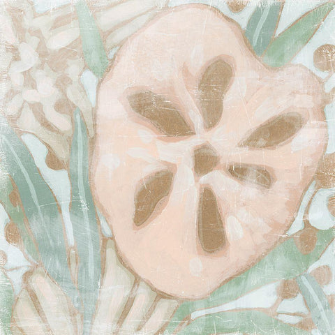 Kelp Song III Black Modern Wood Framed Art Print by Vess, June Erica