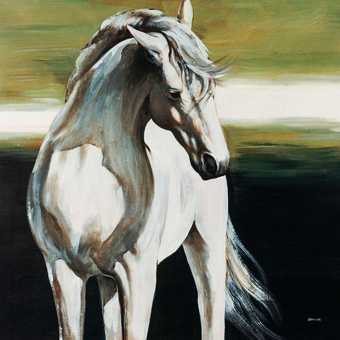 Dakota Black Modern Wood Framed Art Print by Edmunds, Sydney