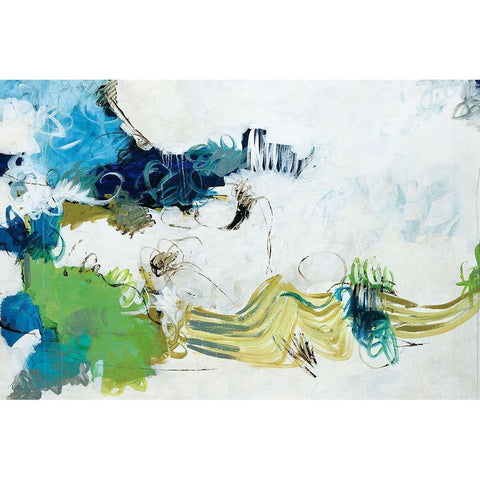 Enviroscape Black Modern Wood Framed Art Print with Double Matting by Taylor, Kari