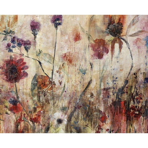 Illuminated Nature White Modern Wood Framed Art Print by Maas, Jodi