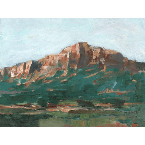 Heading West II Black Modern Wood Framed Art Print with Double Matting by Harper, Ethan