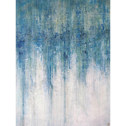 Opal Black Modern Wood Framed Art Print with Double Matting by Schicker, Joshua