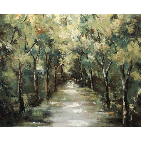 Summers Light Black Modern Wood Framed Art Print by Edmunds, Sydney