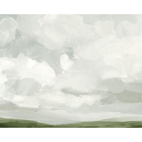 Gray Stone Sky IV Black Modern Wood Framed Art Print with Double Matting by Barnes, Victoria