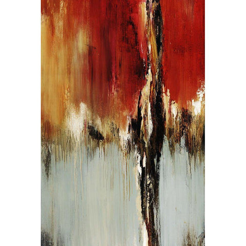 Duet II Black Modern Wood Framed Art Print by Edmunds, Sydney