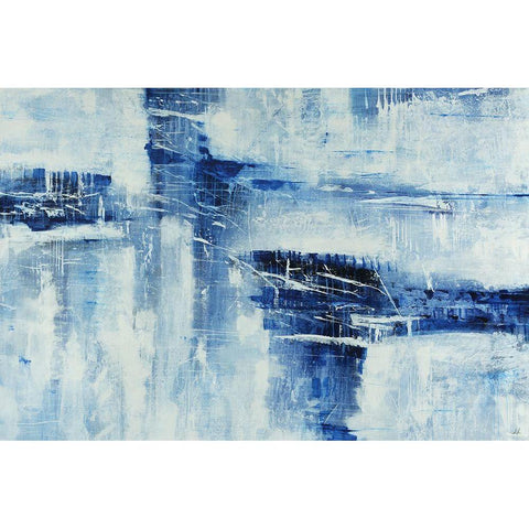 Fade Out Black Modern Wood Framed Art Print by Schicker, Joshua