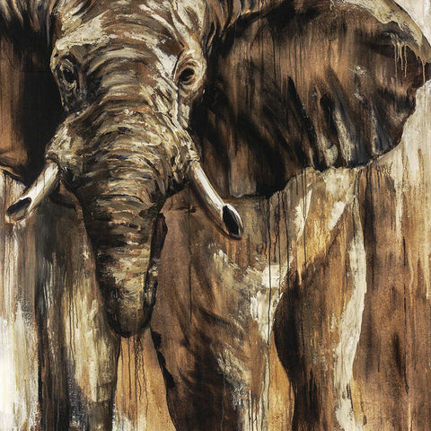 Chief Gold Ornate Wood Framed Art Print with Double Matting by Edmunds, Sydney