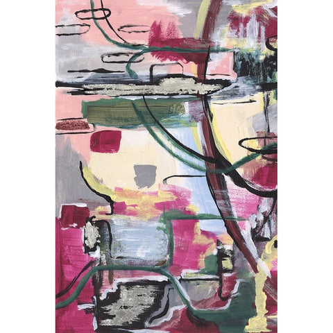 Multiple Wavelengths I Black Modern Wood Framed Art Print by Willett, Michael