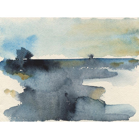 Upheval IV Black Modern Wood Framed Art Print by Moore, Regina