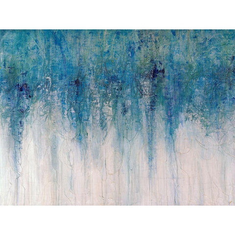 Opal II White Modern Wood Framed Art Print by Schicker, Joshua