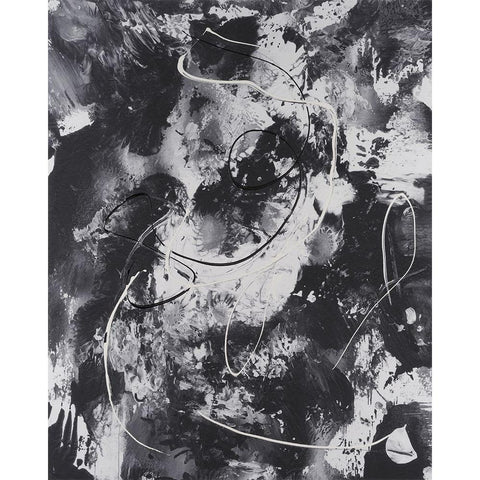 Radical Mix I White Modern Wood Framed Art Print by Moore, Regina