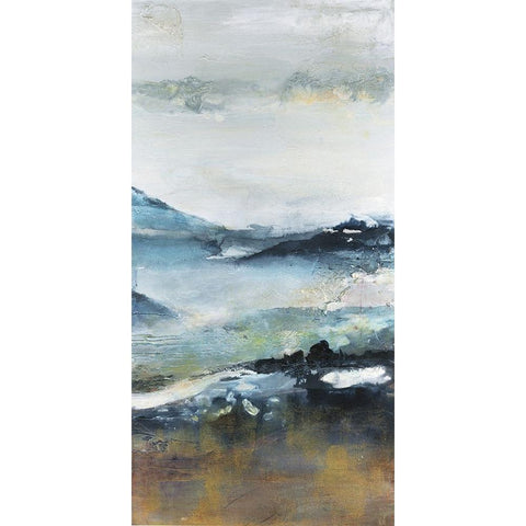 Ancient View III Gold Ornate Wood Framed Art Print with Double Matting by Bramma, Lila