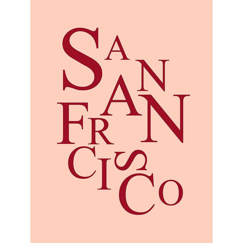 City Center Type II White Modern Wood Framed Art Print by Green, Jacob