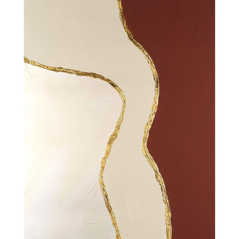 Allspice II Black Modern Wood Framed Art Print with Double Matting by Lam, Vanna