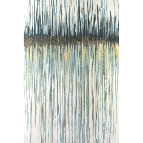 Embellished Canopy I Black Modern Wood Framed Art Print by Lam, Vanna