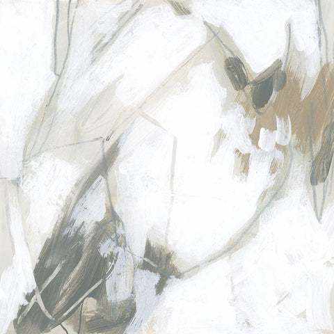 Neuron Web III White Modern Wood Framed Art Print by Vess, June Erica