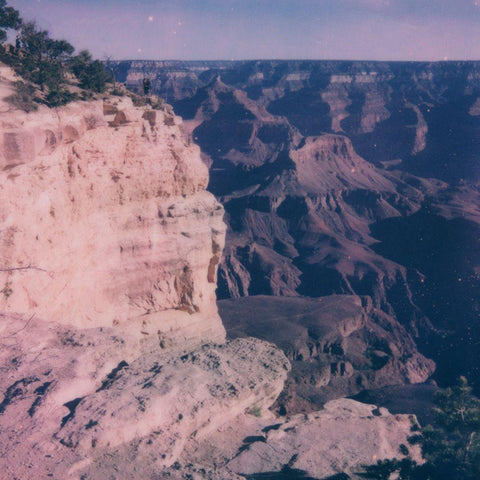 Grand Canyon Vista II Black Modern Wood Framed Art Print with Double Matting by Green, Jacob