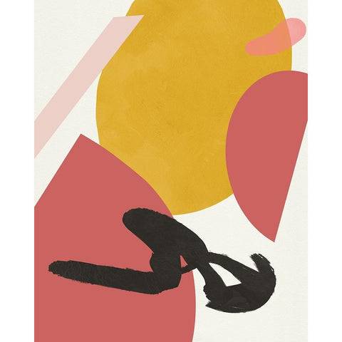 Bright Boy II Black Modern Wood Framed Art Print by Green, Jacob