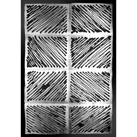 Galvanize I White Modern Wood Framed Art Print by Lam, Vanna