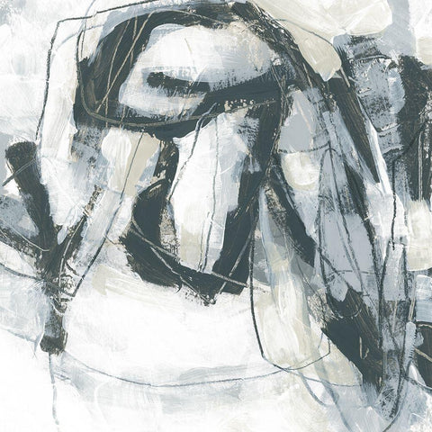 Curated Marks II Gold Ornate Wood Framed Art Print with Double Matting by Vess, June Erica