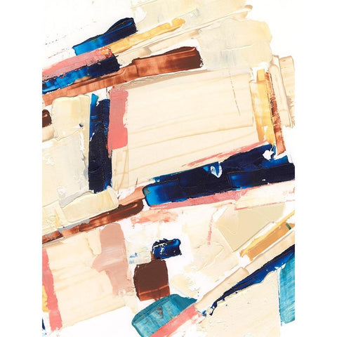 Pivot Point I White Modern Wood Framed Art Print by Harper, Ethan