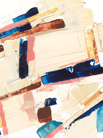 Pivot Point I Black Ornate Wood Framed Art Print with Double Matting by Harper, Ethan