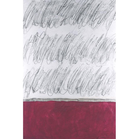 Chroma Tract I White Modern Wood Framed Art Print by Willett, Michael
