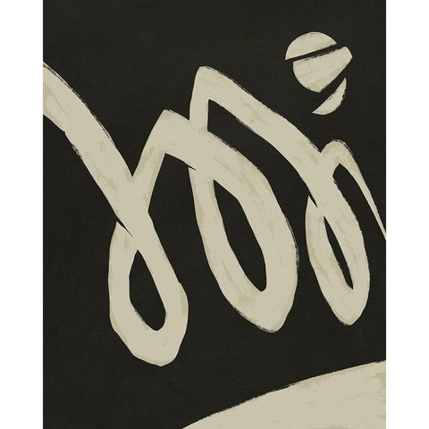 Neutral Spring IV White Modern Wood Framed Art Print by Green, Jacob