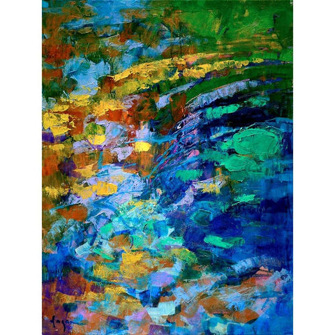 Chrysalis Liquid I White Modern Wood Framed Art Print by Fagan, Dorothy