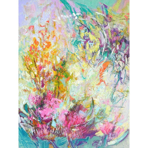 Graces Panel I Black Modern Wood Framed Art Print by Fagan, Dorothy