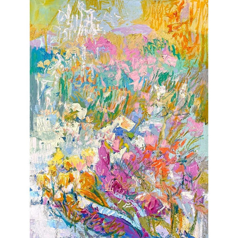 Heavenly Day I Gold Ornate Wood Framed Art Print with Double Matting by Fagan, Dorothy
