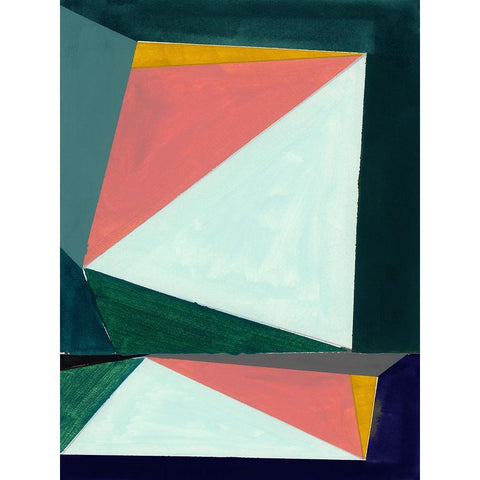 Chop I Gold Ornate Wood Framed Art Print with Double Matting by Cartissi