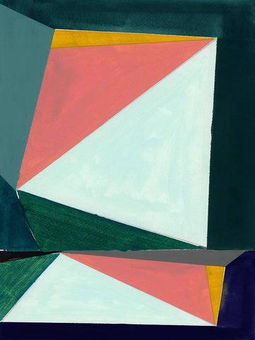 Chop I Black Ornate Wood Framed Art Print with Double Matting by Cartissi